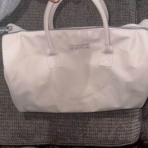 Dolce & Gabbana Cream Tote Bag